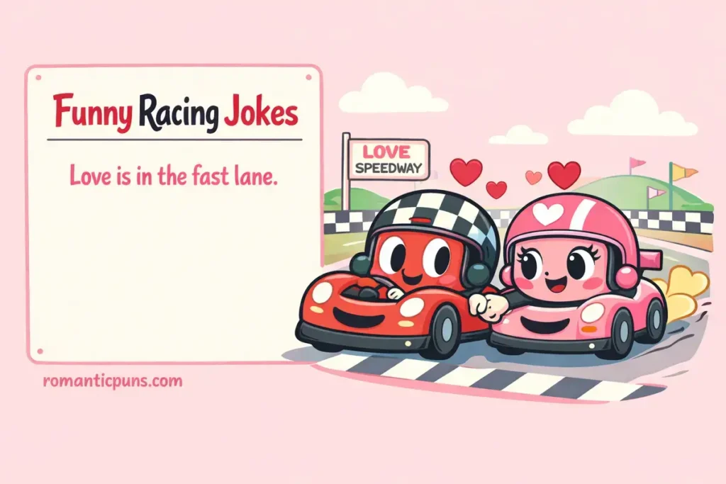 Cute Racing Puns For Couples