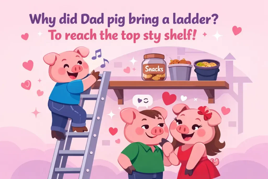 Cute Piggy Jokes About Dad