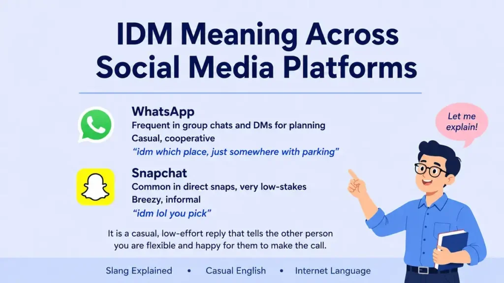 IDm Meaning in Text
