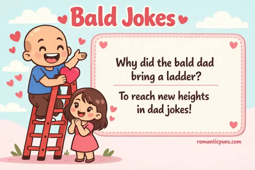 Bald Dad Jokes And Puns