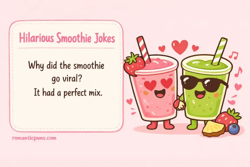 Best Smoothie Puns And Lines