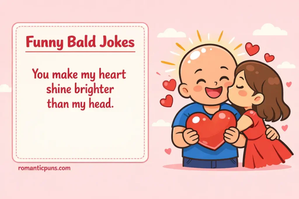 Cute Bald Puns For Couples