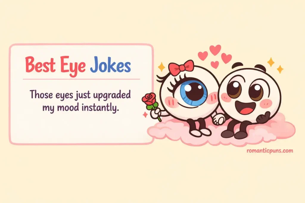 Cute Eye One-Liners For Playful Texts