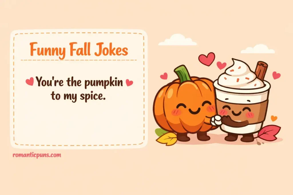 Cute Fall Puns for Couples