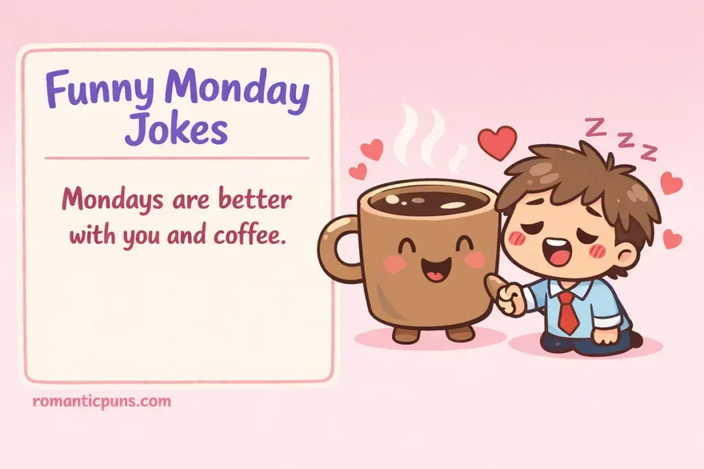 Cute Monday Puns For Couples
