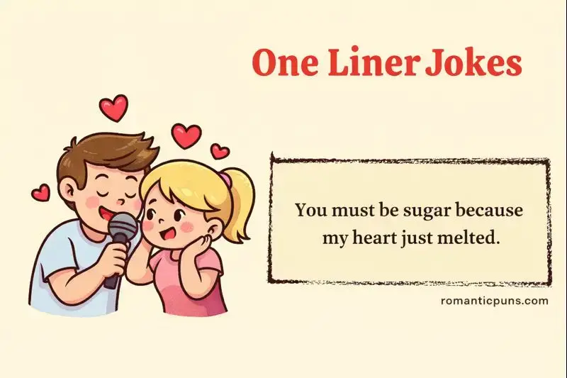 Cute One Liners Jokes For Sweet Vibes