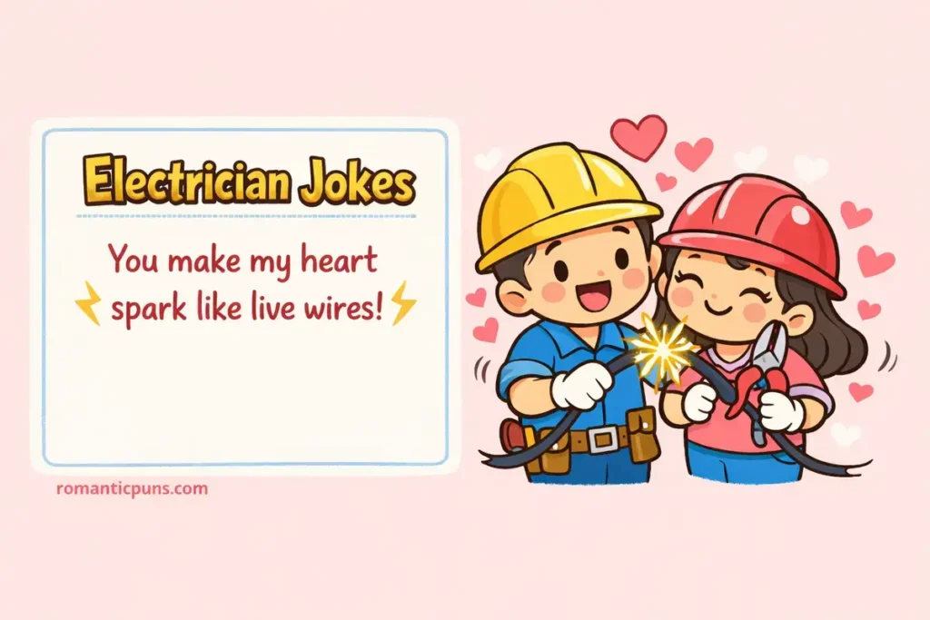 Flirty Electrician Jokes And Puns