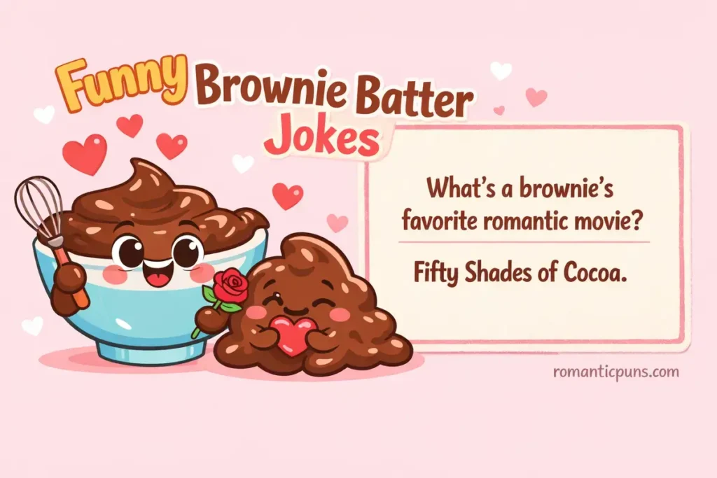 Funny Brownie Batter Puns