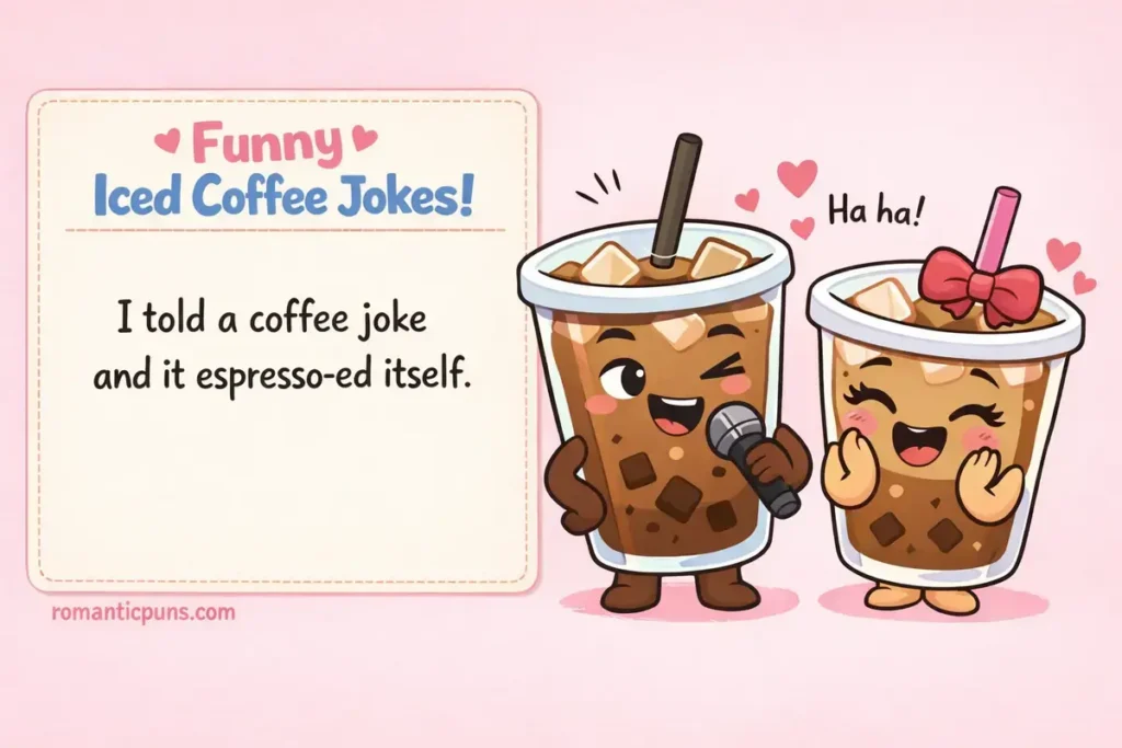 Funny Dad Iced Coffee Jokes