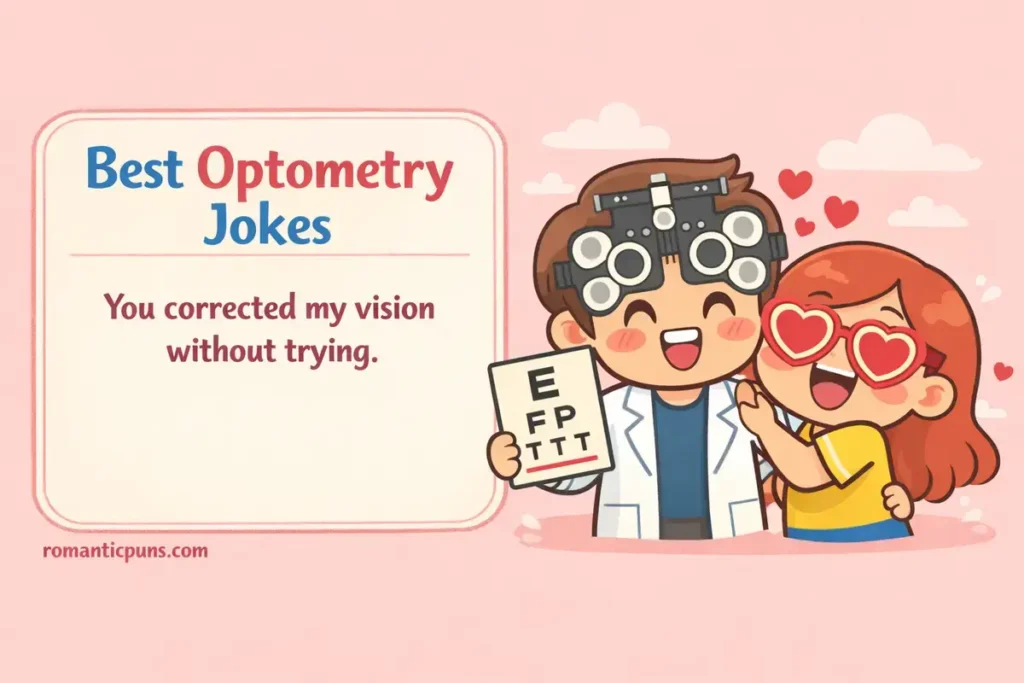 Funny Optometry Jokes With Vision And Love Metaphors