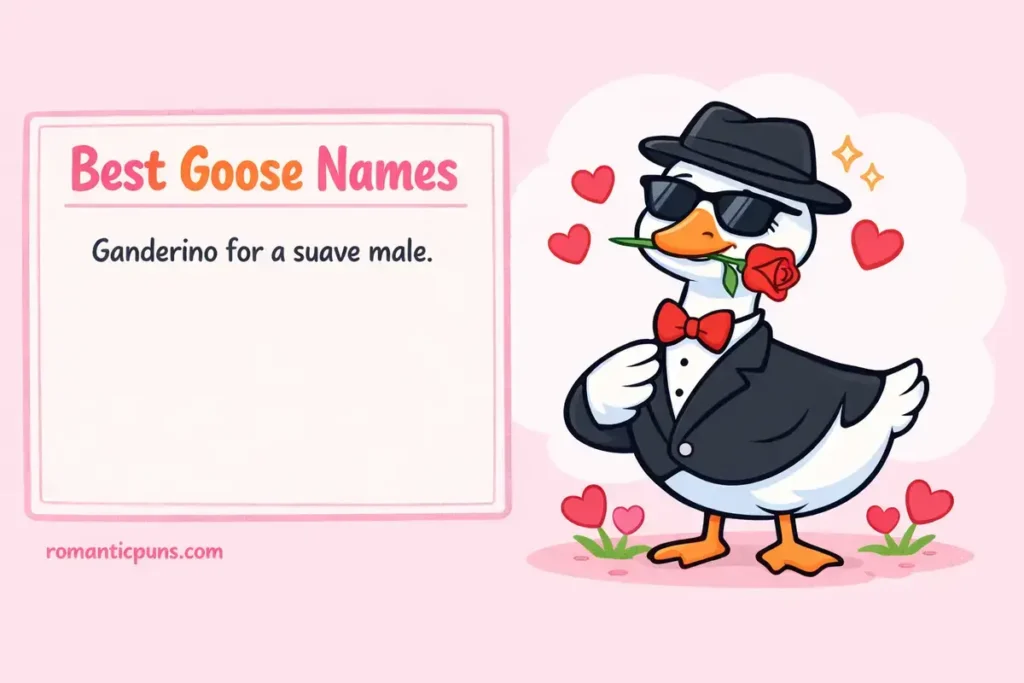 Goose Names And Pun Names
