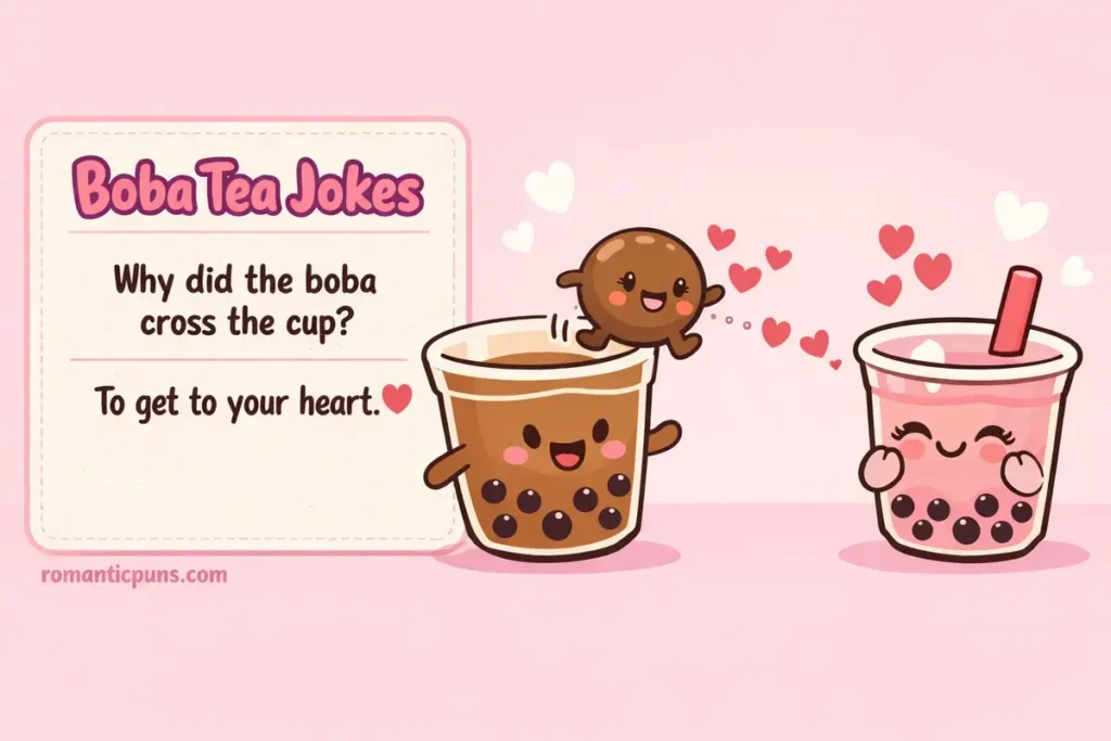 Hilarious Boba Jokes One Liners