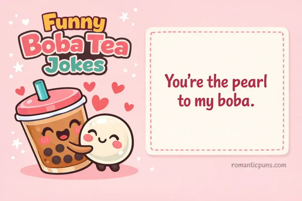 Short Boba Tea Puns One Liners