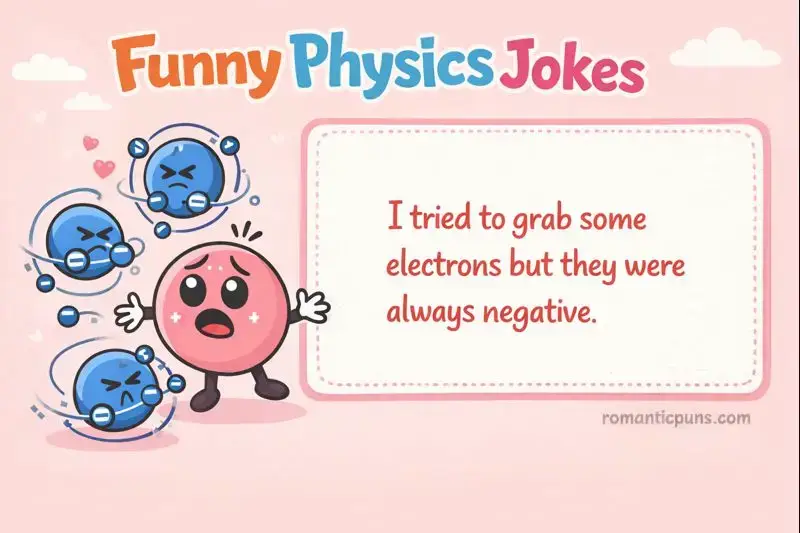 Short Hilarious Physics Jokes One-Liners