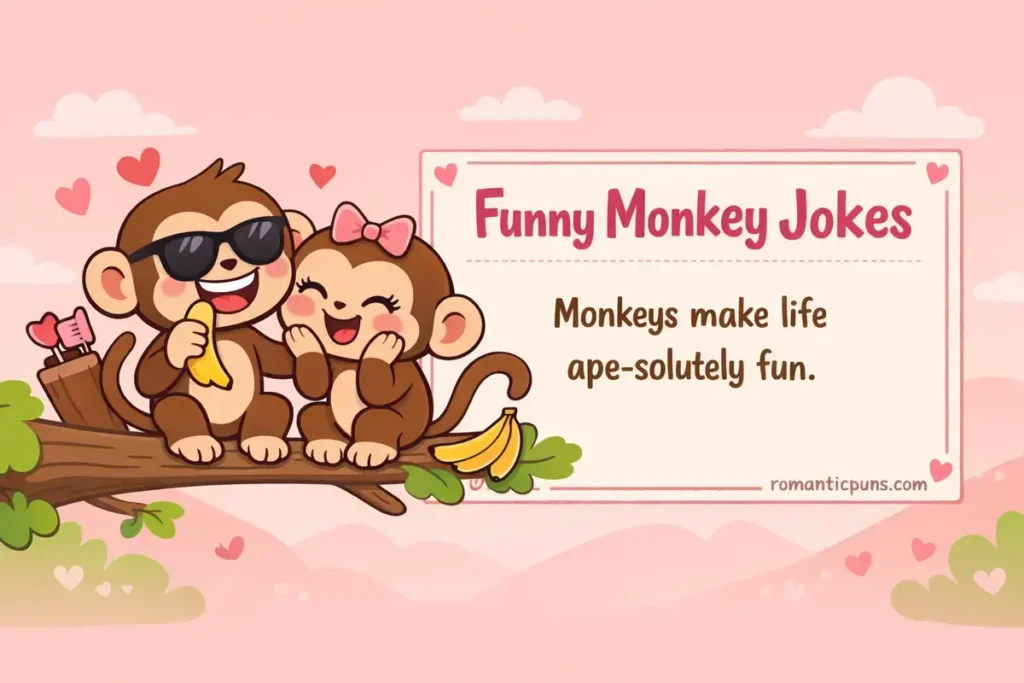 Short Monkey Jokes One-Liners