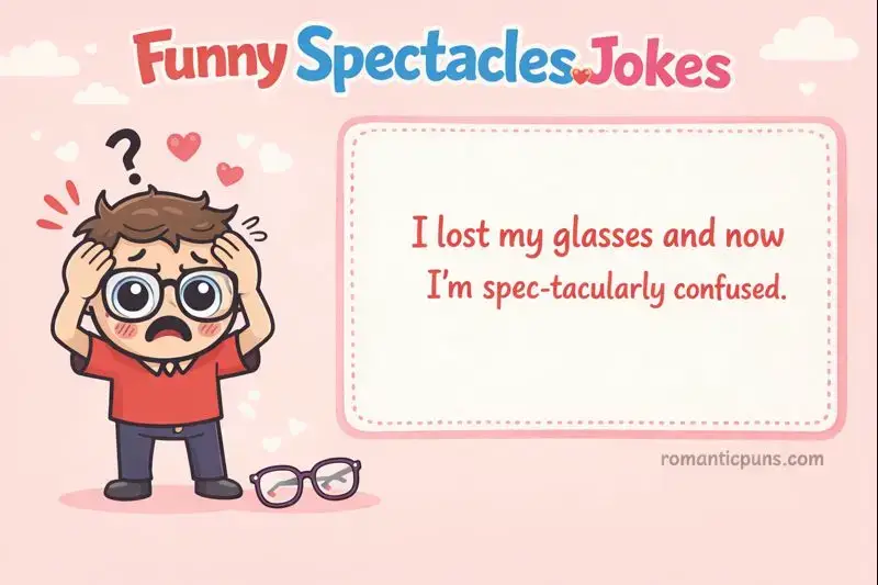 Short Spectacles Jokes One Liners