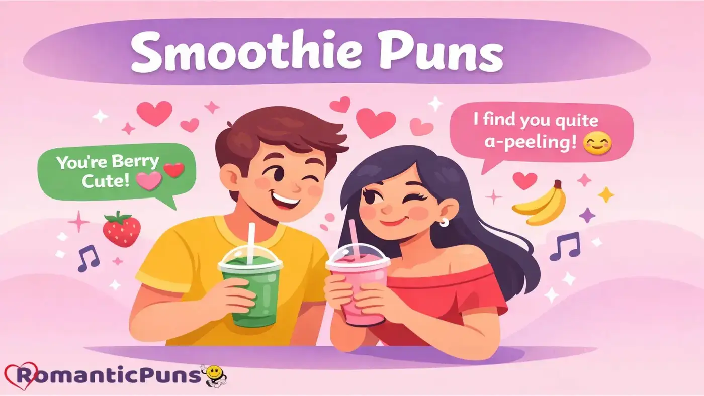 Smoothie Puns Fruit-Fully Funny