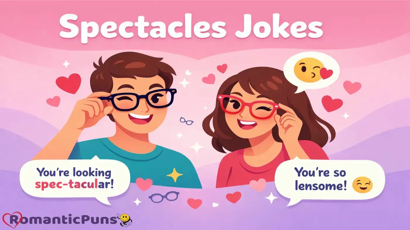 Spectacles Jokes Lens-Endary Giggles