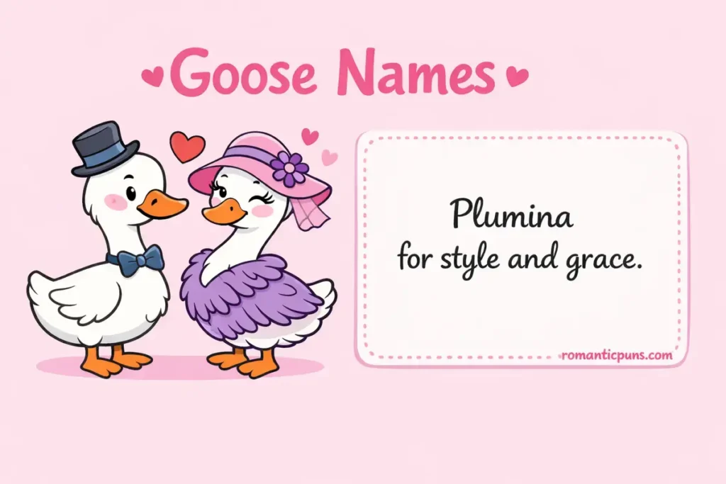 Unique Female Goose Names