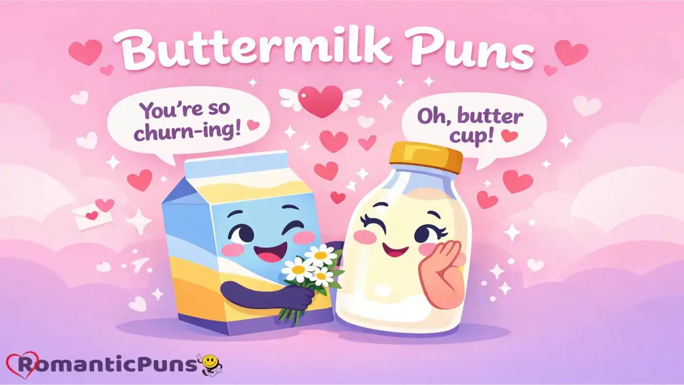Buttermilk Puns Dairy-fun Laughs