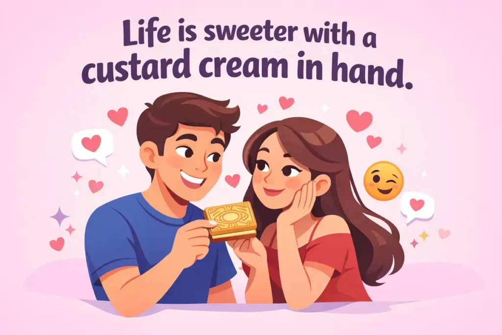 Custard Cream Puns For Social Media