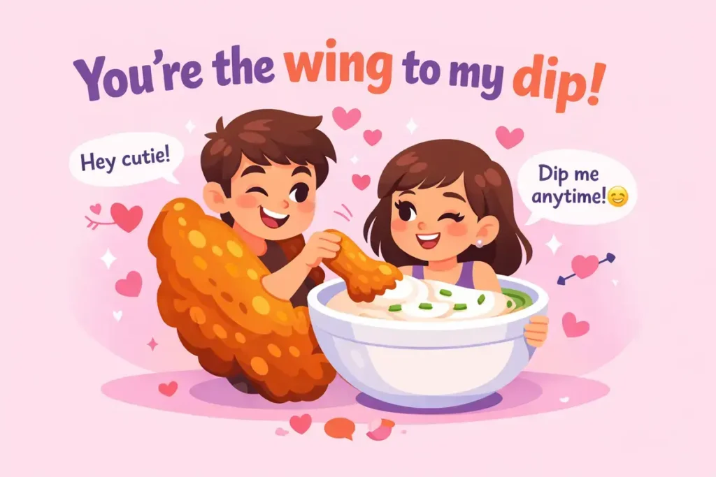 Cute Chicken Wing Puns For Couples