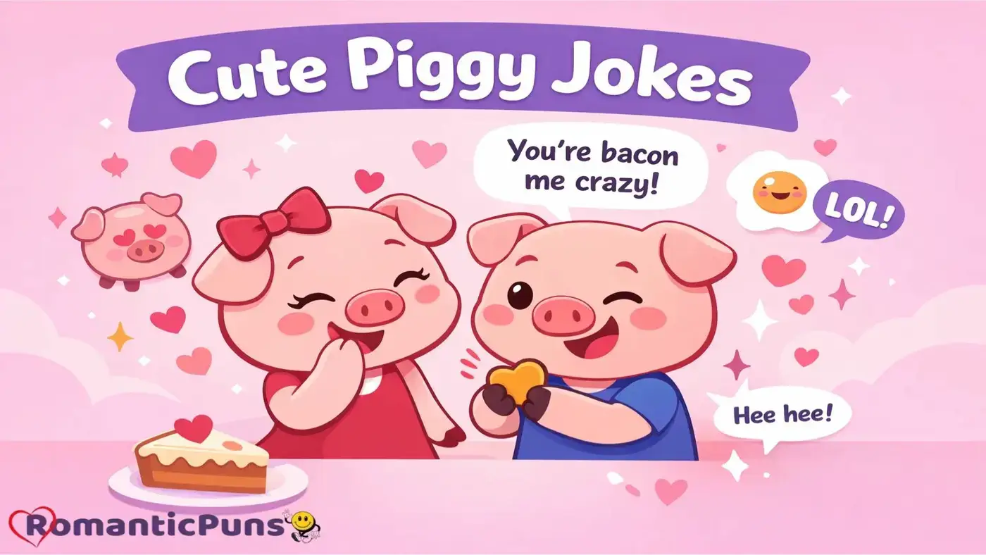 Cute Piggy Jokes Pig-fectly Punny Fun