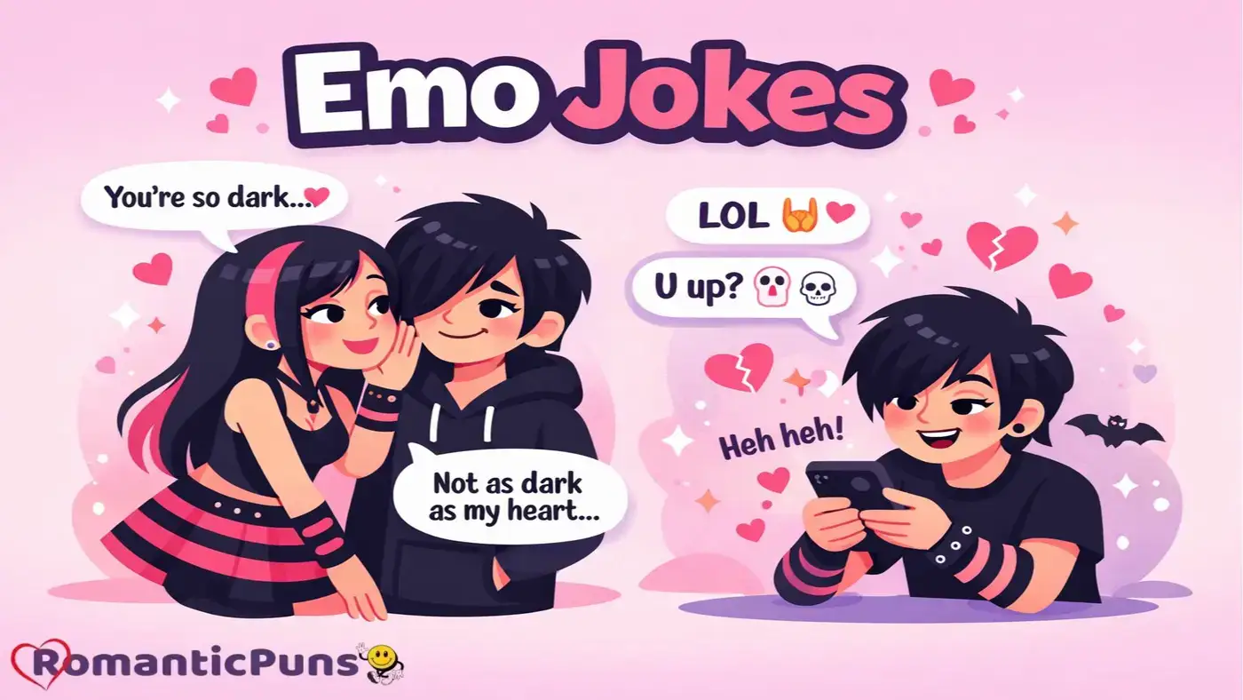 Emo Jokes Mood-swingingly Funny
