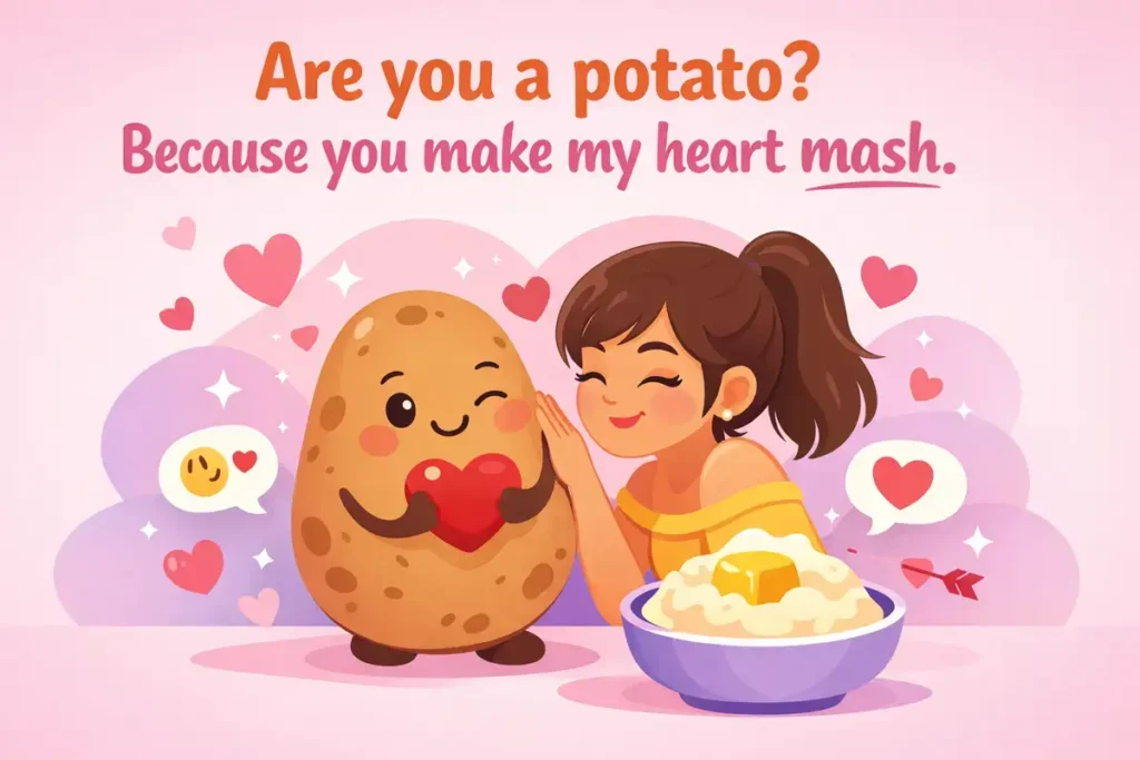 Flirty Potato Pick Up Lines