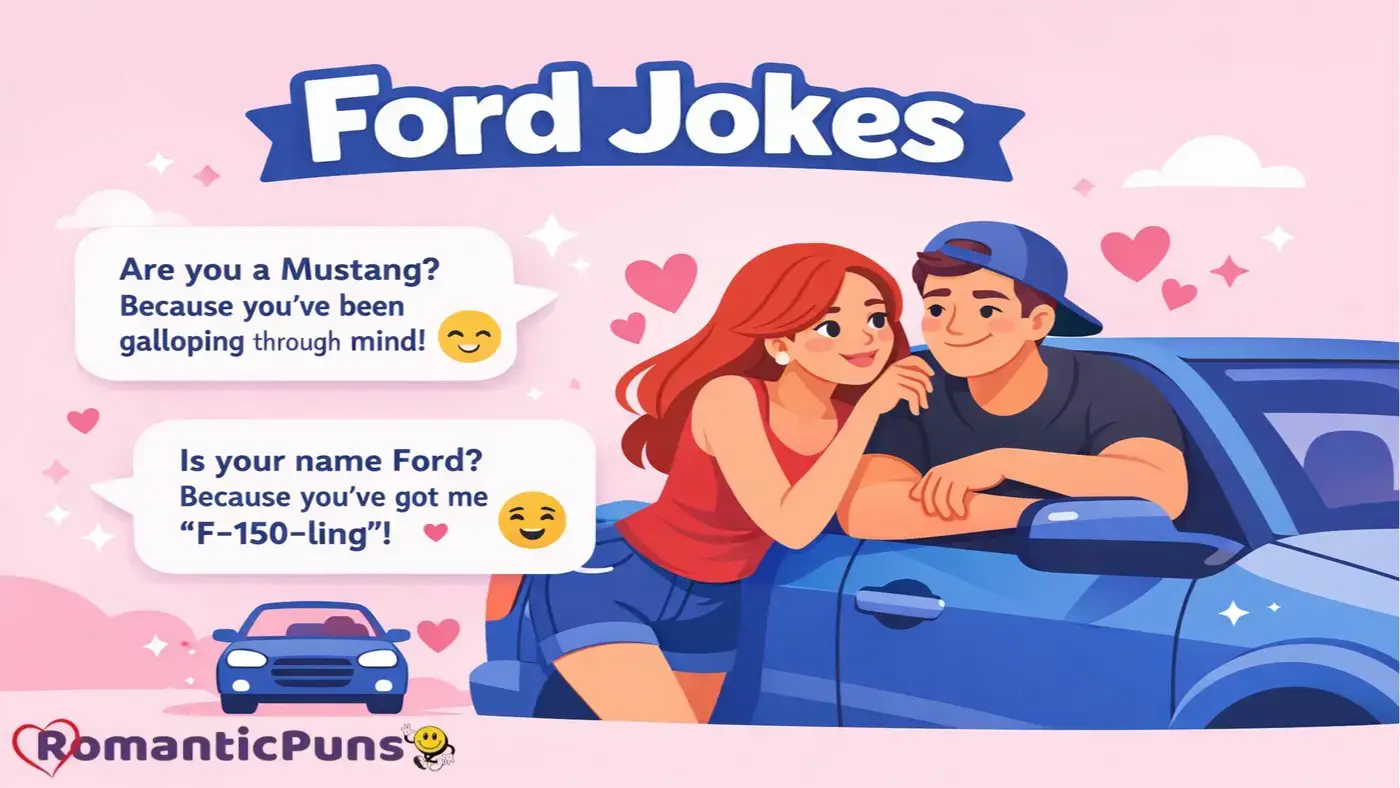 Ford Jokes Mile-a-Chuck Laughs