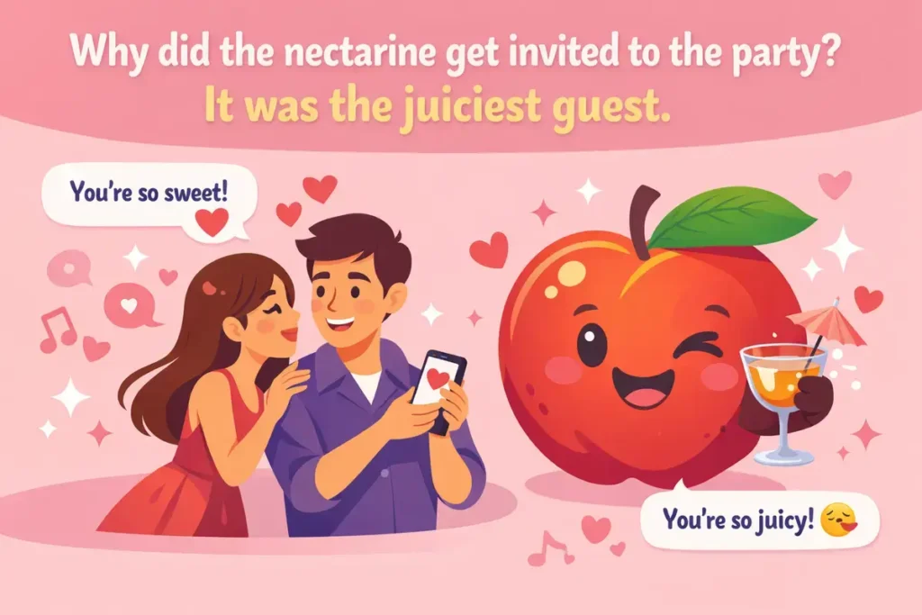Funny Nectarine Jokes And Puns