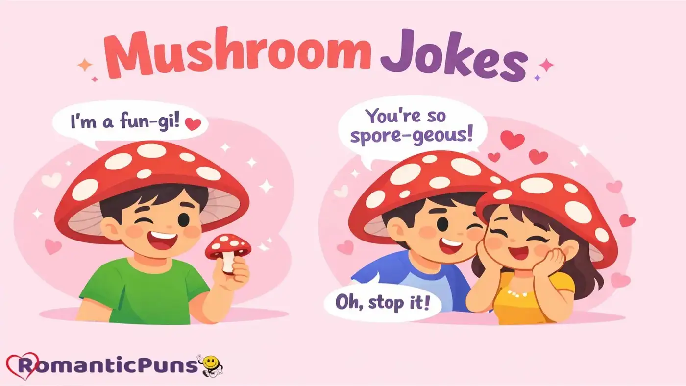 Mushroom Jokes Fung-tastic Puns
