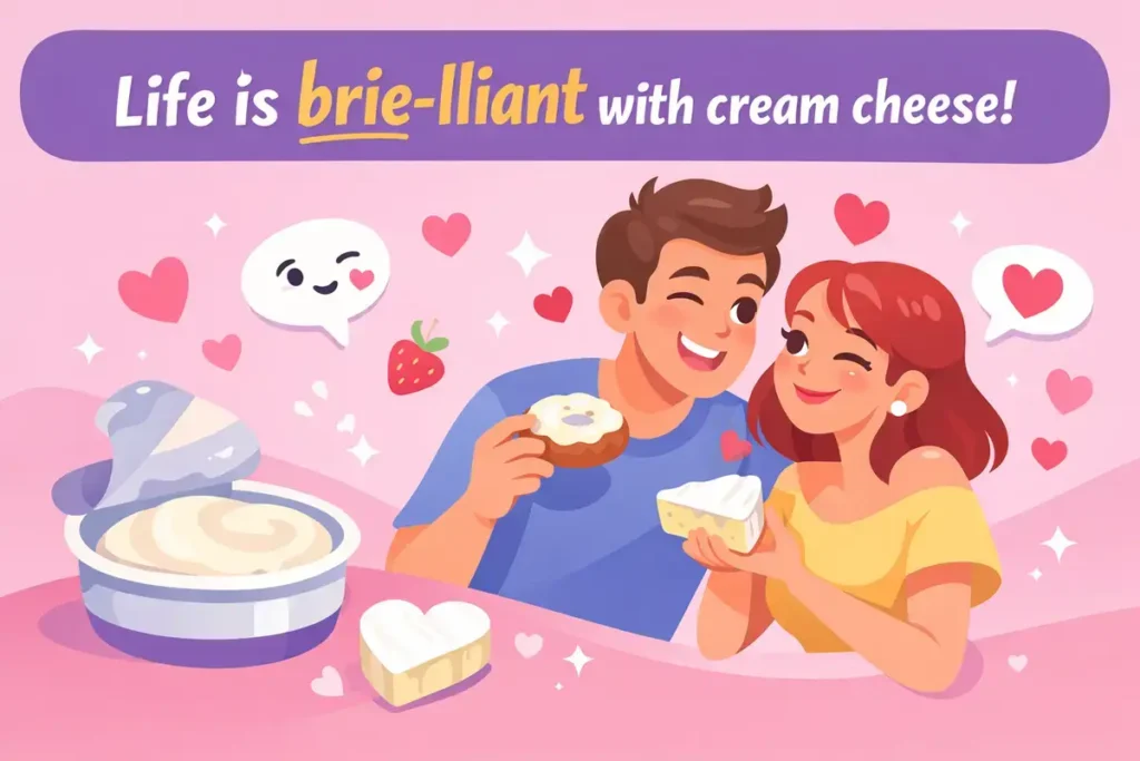 Short Cream Cheese Puns One Liners