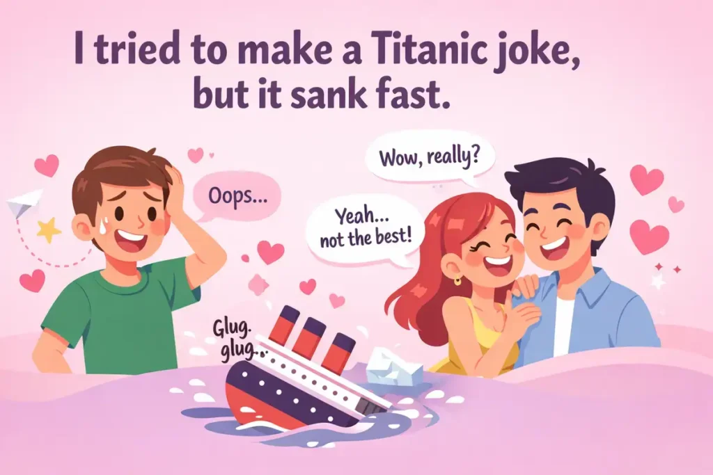 Short Jokes About The Titanic One-Liners