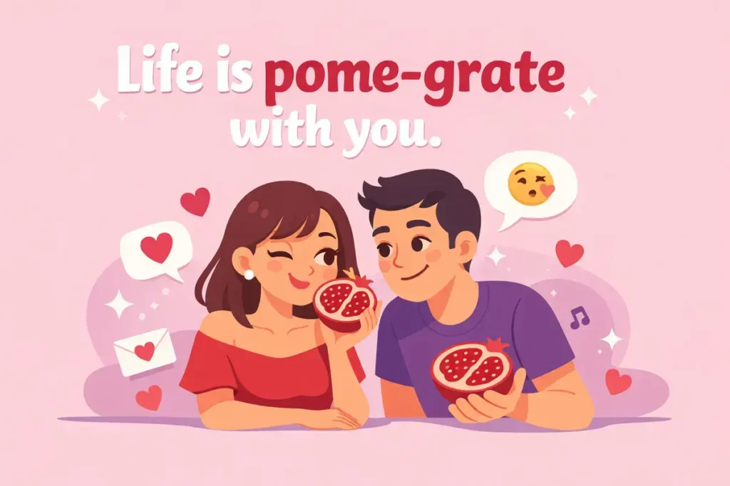 Short Pomegranate Puns One Liners