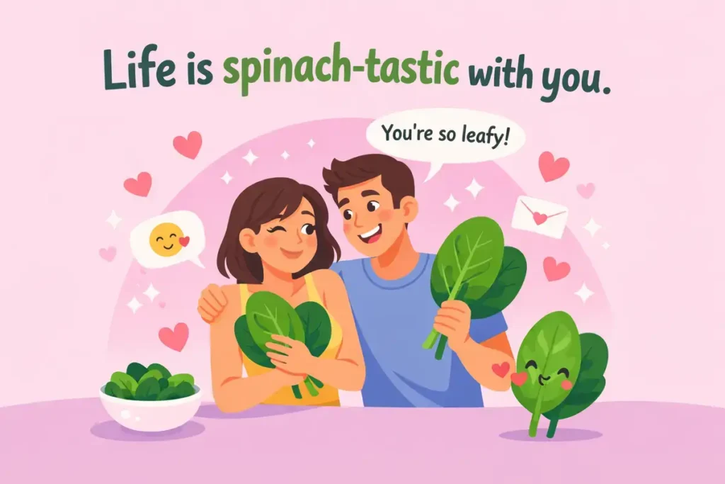 Short Spinach Puns One Liners