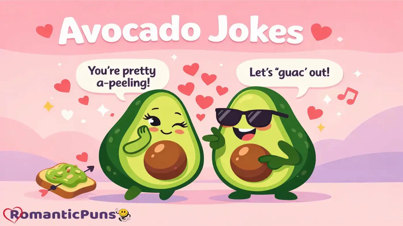 Avocado Jokes Pit-tastic Wordplay