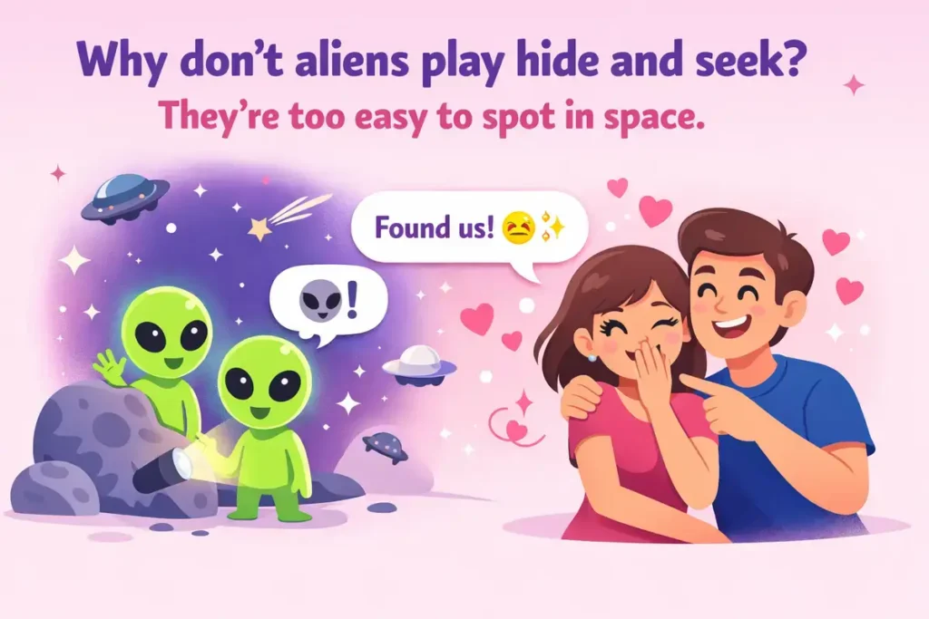 Clever Alien Jokes For Scientists