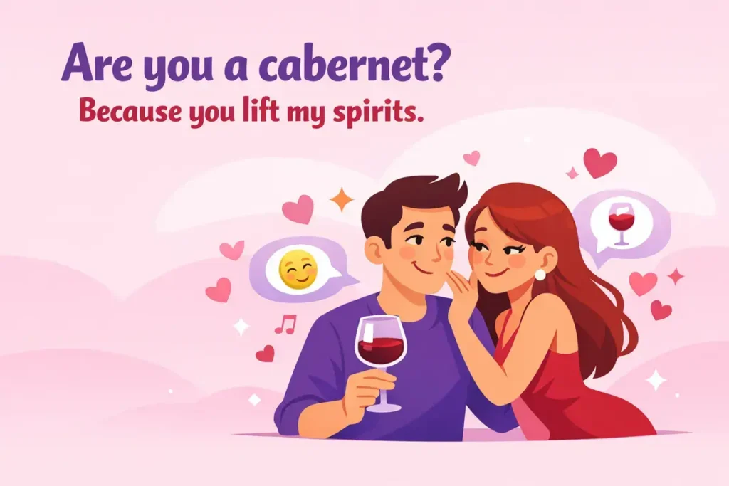 Flirty Wine Jokes