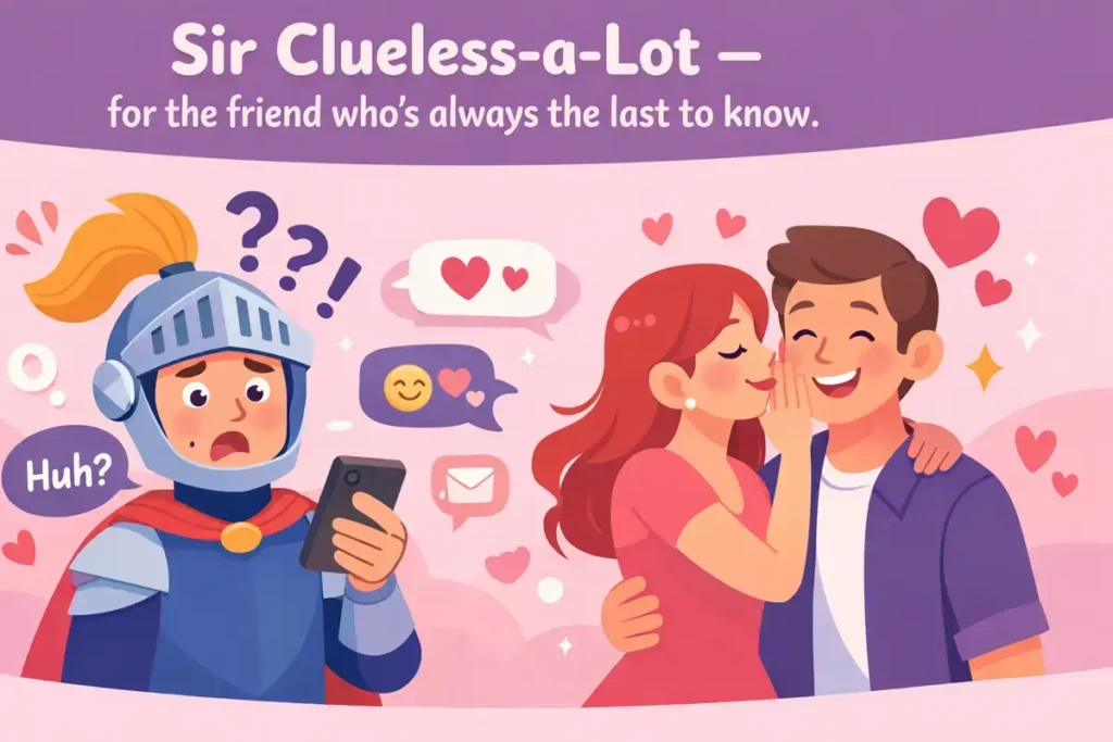 funny insult pun names