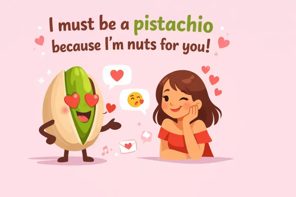 Funny Pistachio Pick Up Lines