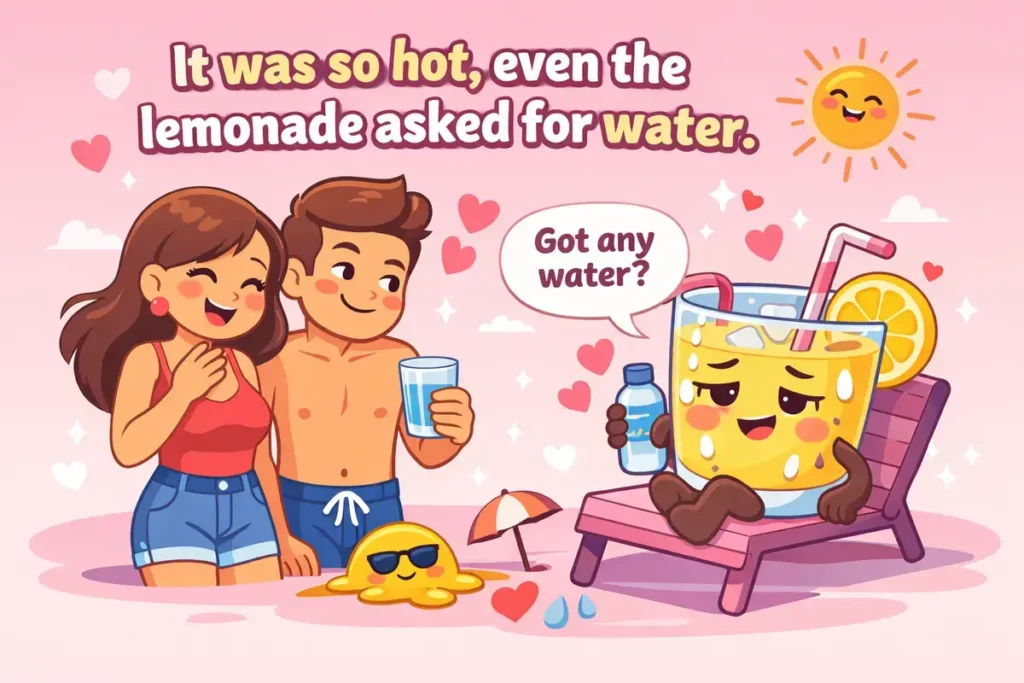 It Was So Hot Jokes One Liners Clean