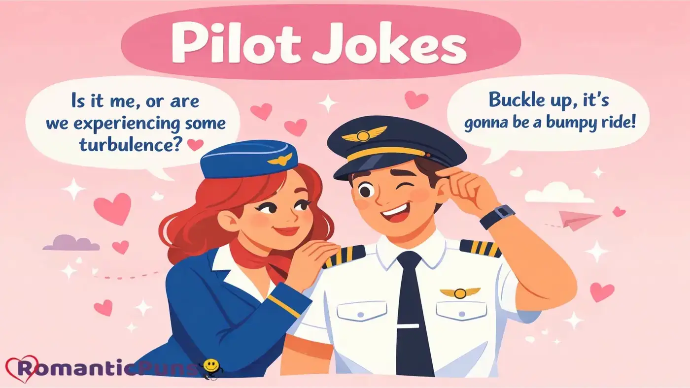 Pilot Jokes Jet-set Laughs