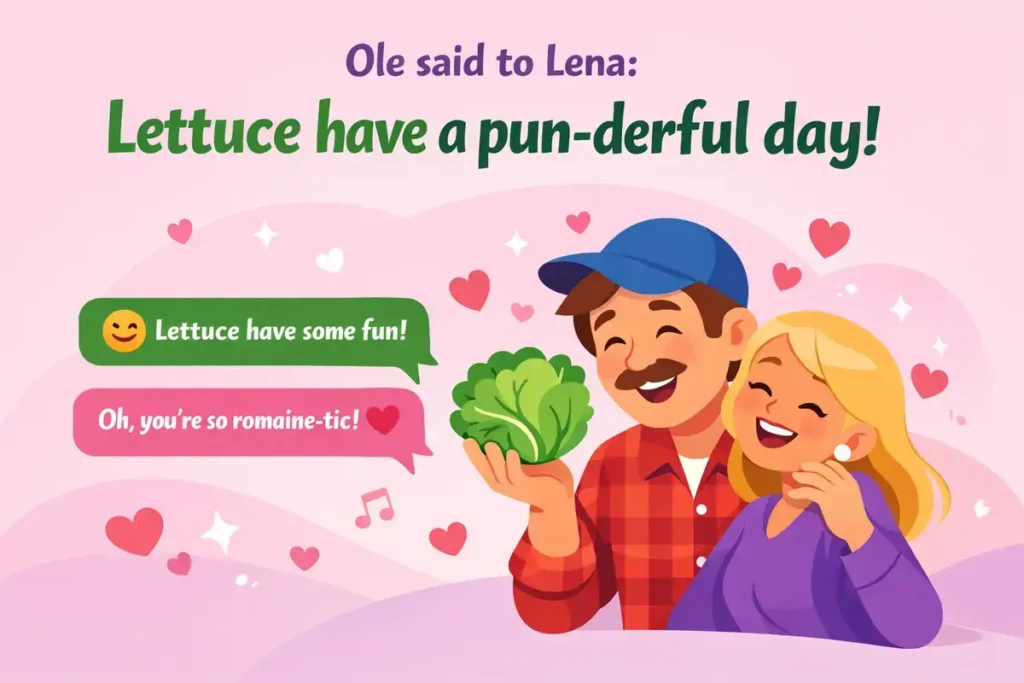 Short Ole And Lena Jokes And Lines