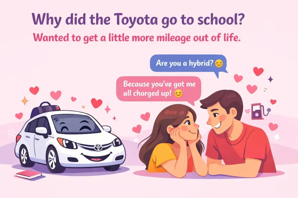 Clean Toyota Jokes for Kids