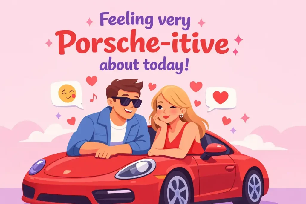 Clever Porsche Wordplay Puns