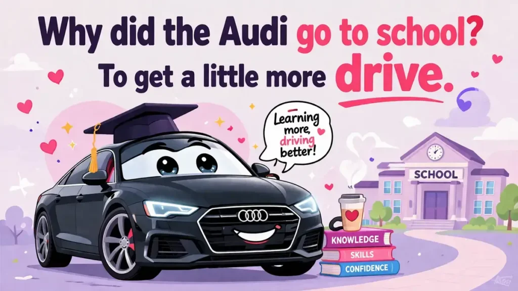 Hilarious Audi Dad Jokes