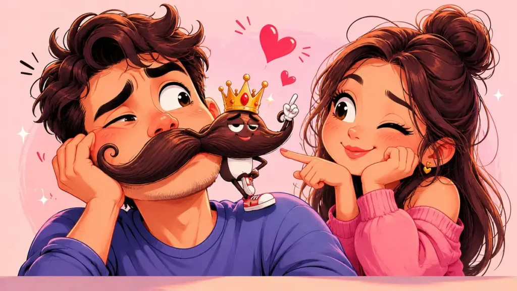 Cute Mustache Jokes