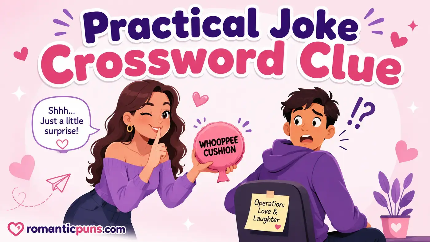 Practical Joke Crossword Clue