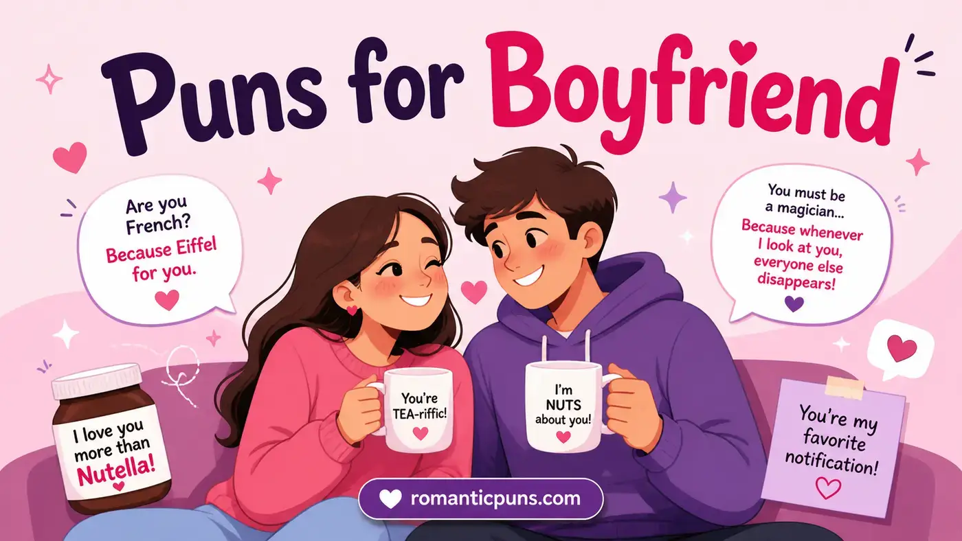 Puns for Boyfriend